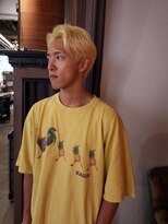 ブロック ジャポン(bloc japon)&nbsp;ショートセンターパート　ブロンド