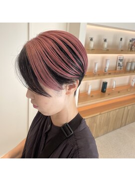 ジーナ 流山おおたかの森(Zina) 刈り上げショート×アンブレラカラー［Zina流山おおたかの森］