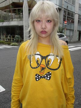 レター(LETTER) White blond