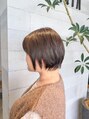 アース コアフュールボーテ 川中島店(EARTH coiffure beaute)&nbsp;丸みショート