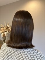 リポゾ(Riposo.)&nbsp;ラベンダーブラウン・切りっぱなし