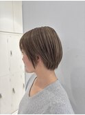 ブリーチした脱白髪染め