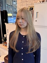 ヘアー アレス(hair ales)&nbsp;エンドカラー/ミルクティー/ローレイヤー/