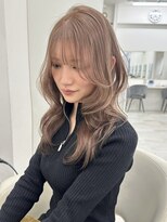 アイトーキョーエス 渋谷(AI TOKYO S)&nbsp;着物ヘア/大人ガーリー/ダークアッシュ/似合わせカット/渋谷