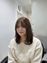 クロス ツー(COROSS2) 大人可愛い/顔回りレイヤー/ベージュカラー/20代/30代