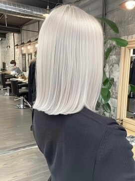 ネハス 名古屋栄店(nehus.) ブリーチ/クラゲヘアー/小顔に見せるヘア/ココアベージュ