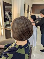 ブルーテーフ(Bleu Terre)&nbsp;盛岡【白髪ぼかし×ショートボブ】卒業式、入学式におすすめ◎