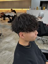 ハイセンス セカンド(HISENSE second)&nbsp;シャドウパーマ×マッシュ　【KOUNA】