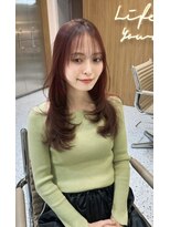 シー バイ ロンド 新宿(Sea by Lond)&nbsp;巻ける縮毛矯正×バタフライレイヤー/ピンクベージュ/イメチェン