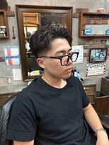 アールズ ヘア(R's hair) MEN’S HAIR/サーフカール/刈り上げセンターパート/印西