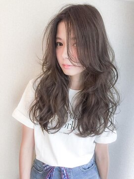 チェロ(Chelo) Chelo【透明感×柔らかさグレ-ジュ＆ラフェーブロング】担当AIJI