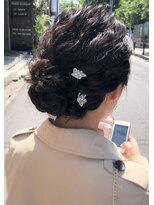 デコヘアー キートス(DECO HAIR kiitos)&nbsp;ゆるっとシニヨン