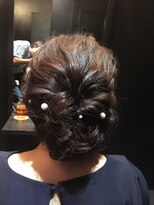 パティオンツー(PATIONN2)&nbsp;リアルサロンワーク☆控えめのちらしで大人目のヘアアレンジ♪