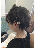ショートヘア アレンジ