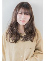 カルム HAIRMAKE CALME 【CALME】うざバングのロングヘアー