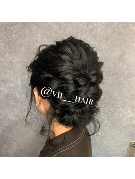 ヴィー ヘアー ファッション バー(VII hair.fashion.bar) お呼ばれアップ