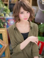 カバーヘア ブリス 川口(COVER HAIR bliss)&nbsp;*blis川口s*外国人風インナーカラー☆エアリー大人ボブc3!