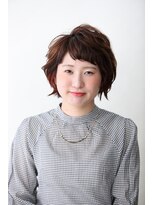 オーガニック アトリエ 大宮(organic+atelier)&nbsp;ショートスタイルにオーガニックカラー×ダメージレス髪質改善