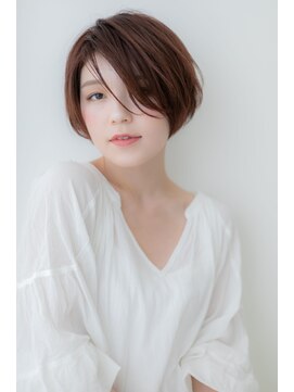 カバーヘア ブリス 川口(COVER HAIR bliss) ニュアンスカラー*モードなアシンメトリーハンサムショートY川口