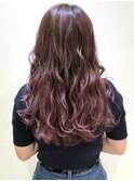 ピンクパープル×ハイライトグラデーション
