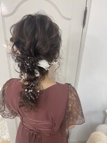 アチーブ エムプラス 茶屋町店(Achieve m +)&nbsp;編み下ろし【大阪梅田茶屋町ヘアセット専門店Achieve m+】