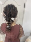 編み下ろし【大阪梅田茶屋町ヘアセット専門店Achieve m+】
