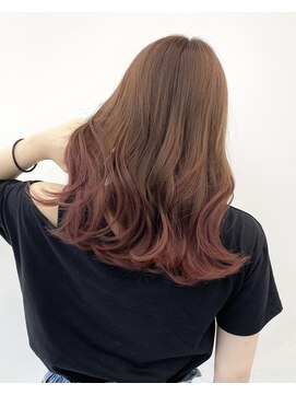 アライブ キチジョウジ(ALIVE Kichijoji) 【ALIVE吉祥寺】グラデーションカラーAラインボブピンク