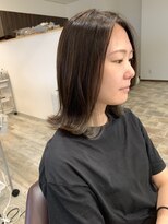 ヘアーサロン 銀 グレーインナーカラー☆