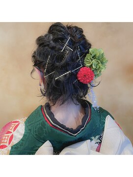 モードケイズ 尼崎店(MODE K's) 成人式ヘアーセットショートver.