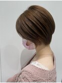 ショート　艶髪