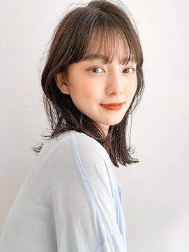リヤン 表参道(lyann) 小顔薄めバング美髪グラデーションカラー20代30代40代◎