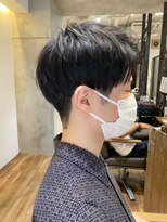 ヘアリゾート粋 新宿三丁目本店&nbsp;《前地 麻衣》スーツにも合う爽やかツーブロモテヘア