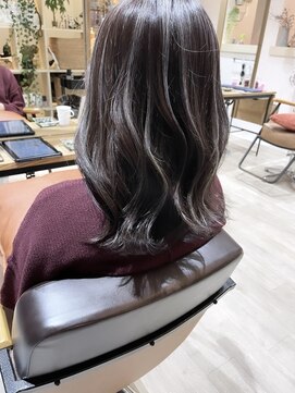 バーベナ(VERBENA) 【VERBENA】グレーのコントラストハイライト