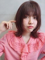 ベイリコルド(Bei Licoldo.)&nbsp;顔周りレイヤー×ピンクブラウン