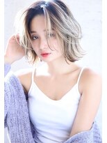ヘアアンドメイク シークネクスト(HAIR&MAKE SeeK NEXT)&nbsp;【SeeK NEXT】シースルーうざバング×こなれショート