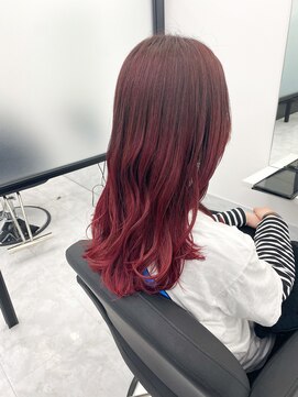 エフ 錦糸町(F.) グラデーション×レッド