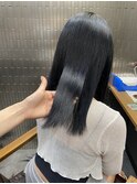 #コリアンブラック#ブルーブラック#ダークカラー