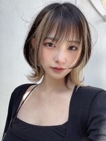 ロンドカスティーヨ 四日市(Lond castillo)&nbsp;【ロンドカスティーヨ】futaba ボブ/インナーカラー/髪質改善