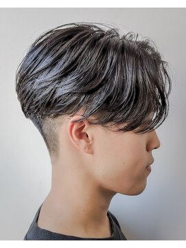 オーシャントーキョー ホワイト 原宿(OCEAN TOKYO WHITE) リアルお客様ヘア　センターパート　前下がり