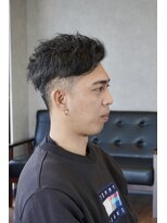 アトラ(attra)&nbsp;お客様ヘア【フェード×サイドパート】