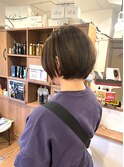 ★大人可愛いエアリーショートボブ#stylist 大前