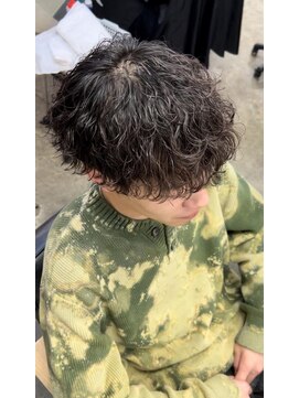 エルオム(EL.HOMME) 波巻きケアクリームパーマ