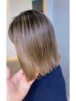 ソイア 春日井店(Soea) バレイヤージュ　バレイヤージュとシャドウルーツミックス