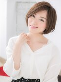 海浜幕張/髪質改善/ステップボーンカット☆前下がりボブe