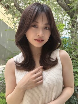 アイヴィ 表参道(IVY) 艶髪チョコレートブラウンくびれヘア【肥田亜沙美】