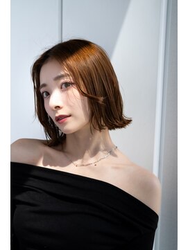 レノラ 本町(LENORA) 20代30代大人かわいいナチュラル暗髪ゆるめパーマヘア