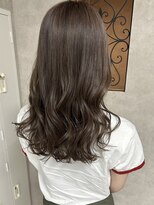 ルノン フィージュ(LUNON fieju)&nbsp;ヘーゼルナッツカラー　ブリーチ無しWカラー/オリーブベージュ