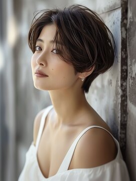 アルトリスト(Altruist Aging×HAIR&SPA) ☆イメチェンピンクベージュアンブレラカラー前髪クールショート