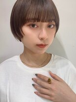 ジジ 代々木(Gigi)&nbsp;韓国風 ナチュラル Aラインの甘辛ショートボブ