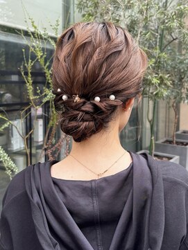 ゼスト 吉祥寺店(ZEST) ヘアセット/ミディアムアレンジ/シニヨン/吉祥寺/あんりん